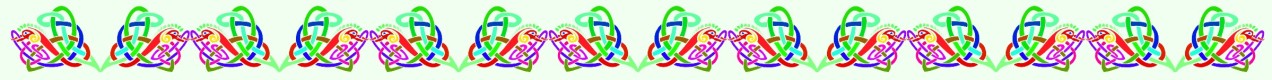color knot div dragon on green